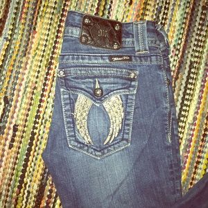 Boot-cut Miss Me jeans